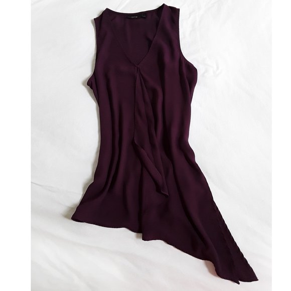 Asymmetrical, long flowy tank top - Picture 1 of 4